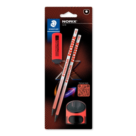 ensemble de crayons HB Staedtler Norix