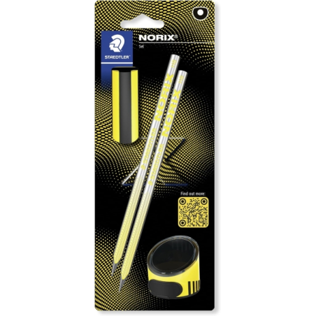 Ensemble de crayons Staedtler Norix noirs