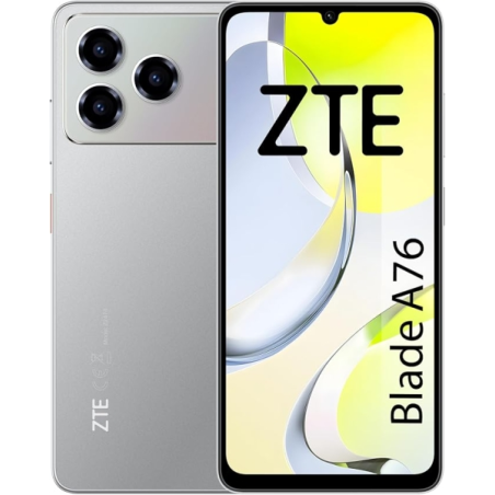Smartphone ZTE Blade A76 - Écran 6,75" - 4 Go de RAM + 8 Go de stockage - 128 Go de stockage - Fréquence de rafraîchissement de