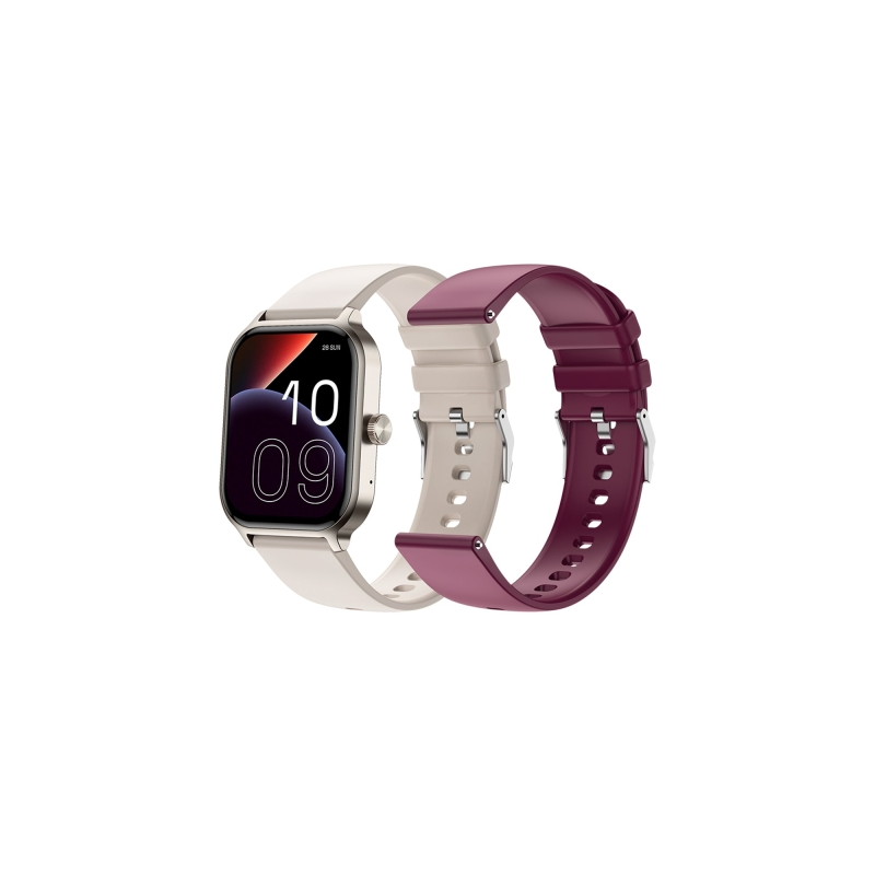 Montre connectée SPC Smartee Duo 3 avec écran AMOLED de 1,93 pouce - Plus de 100 modes sportifs - Suivi de la santé