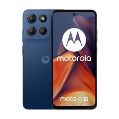 Smartphone Motorola Moto G15 - Écran LCD 6,72" - 8 Go de RAM - 512 Go de stockage - Appareil photo 50 MP - Batterie 5200 mAh