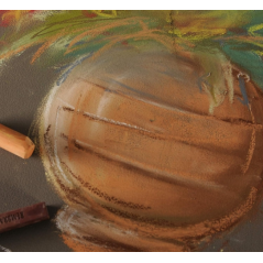 Cahier d'écriture Canson Mi-Teintes Touch avec 12 feuilles de papier 350 g/m² - Dimensions : 29,7 x 42 cm - Surface