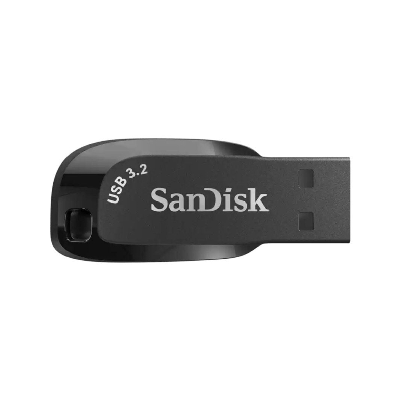 Clé USB Sandisk Ultra Shift 64 Go - 3.2 Gen 1 - Vitesse de lecture : 100 Mo/s - Noire