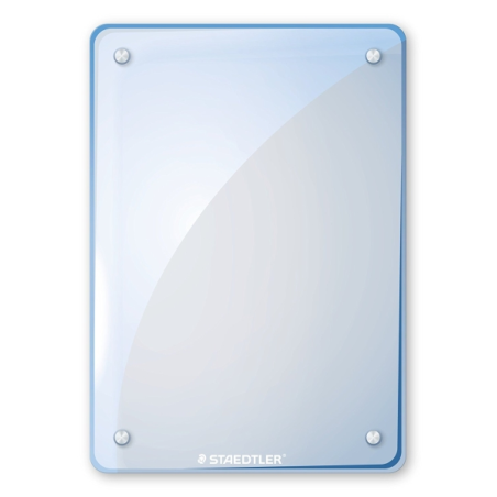 Bloc-notes flexible Staedtler Lumocolor 641 avec marqueur - Format 210 x 148 mm - Autocollant - Nettoyage à sec uniquement