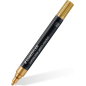 Marqueur acrylique permanent Staedtler Lumocolor or 2,4 mm x10