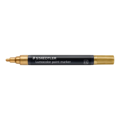 Marqueur acrylique permanent Staedtler Lumocolor or 2,4 mm x10