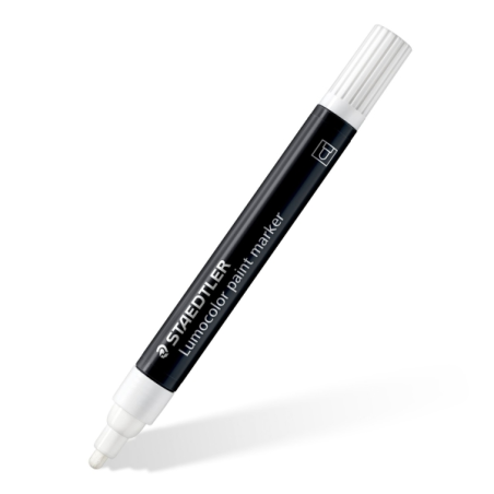 marqueur acrylique blanc pointe fine