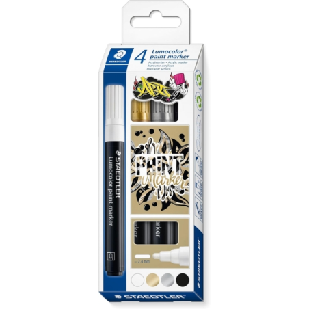 coffret quatre marqueurs peinture Staedtler