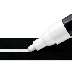 marqueur blanc pointe ronde tableau noir