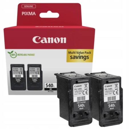 ✅ Canon lot de 2 cartouches encre PG540L - noir couleur Pack 2 noir en stock