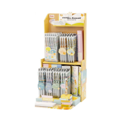 présentoir stylos gel Pentel Kawaii