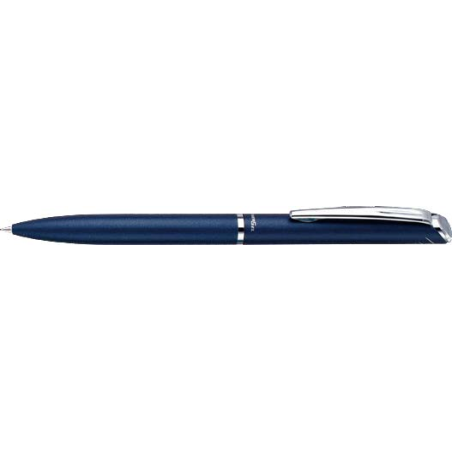 stylo à bille bleu foncé avec clip