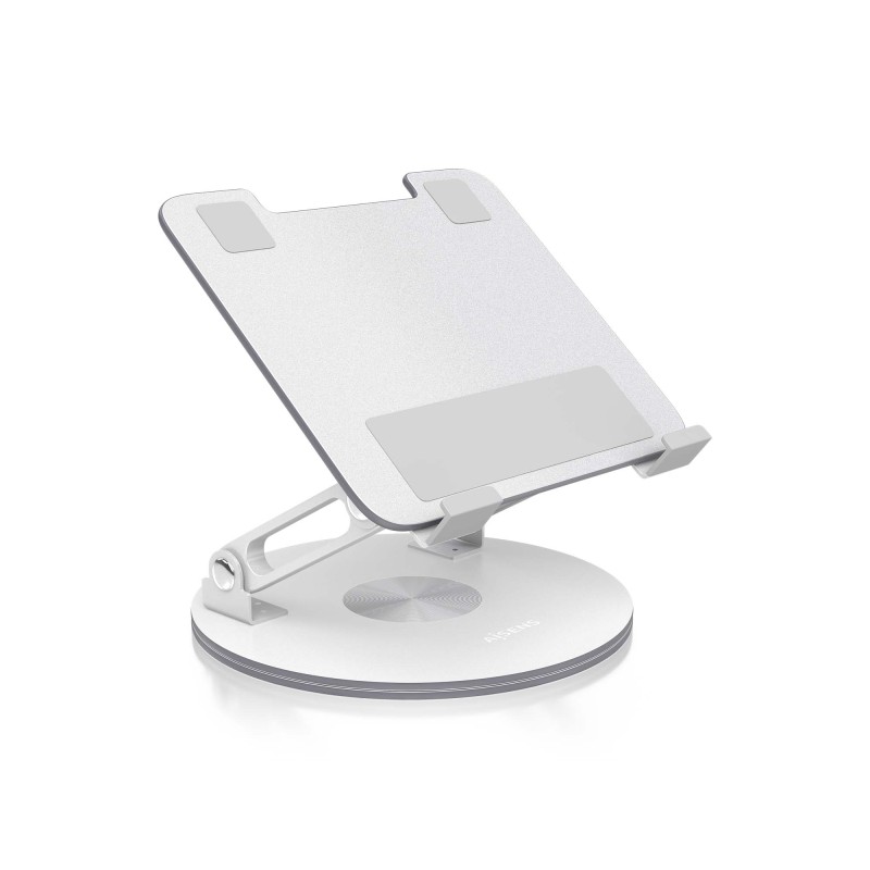 Support de bureau rotatif réglable Aisens pour ordinateur portable/tablette 7"-13" - Argent