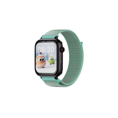 Montre connectée Savefamily SaveWatch Plus pour enfants avec GPS et appel - IP67 - Bouton SOS - Boîtier noir - Bracelet en