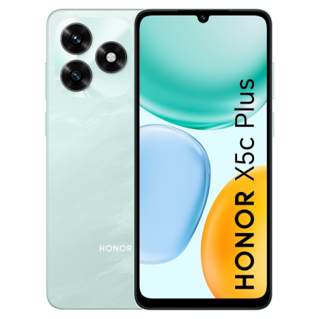 Smartphone Honor X5c Plus (écran 6,74") - 4+4 Go - 128 Go - Appareil photo principal 50 Mpx - Batterie 5260 mAh - Supercharge