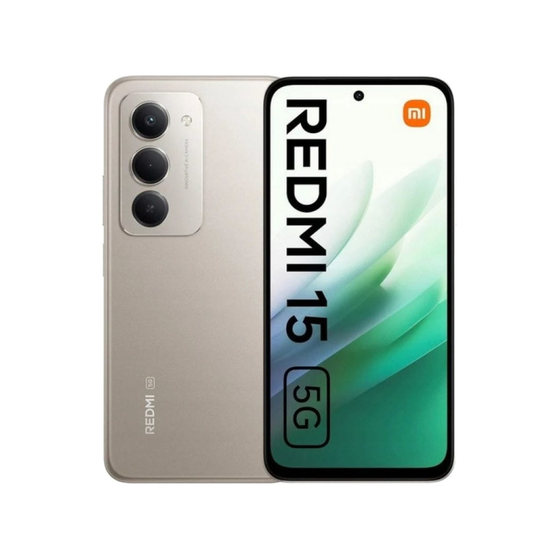 Smartphone Xiaomi Redmi 15 5G (écran 6,9 pouces, 8 Go, 256 Go, caméra principale 50 Mpx, batterie 7 000 mAh, gris)