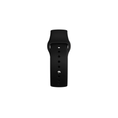 Montre connectée Savefamily Savewatch Plus Valencia CF Edition avec GPS et appels - Bracelet en silicone noir