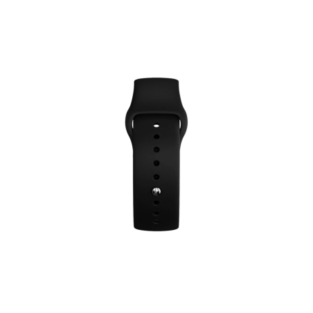 Montre connectée Savefamily Savewatch Plus Valencia CF Edition avec GPS et appels - Bracelet en silicone noir