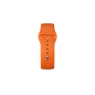 Montre connectée Savefamily Savewatch Plus Valencia CF Edition avec GPS et appels - Bracelet en silicone orange