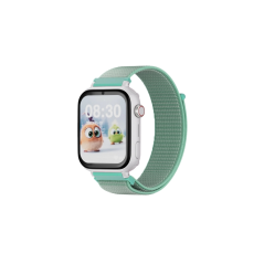 Montre connectée Savefamily SaveWatch Plus pour enfants avec GPS et appel - IP67 - Bouton SOS - Boîtier blanc - Bracelet en