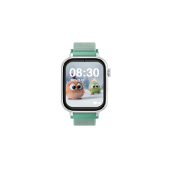 Montre connectée Savefamily SaveWatch Plus pour enfants avec GPS et appel - IP67 - Bouton SOS - Boîtier blanc - Bracelet en