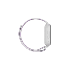 Montre connectée Savefamily SaveWatch Plus pour enfants avec GPS et appel - IP67 - Bouton SOS - Boîtier blanc - Bracelet en