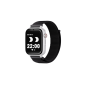 Montre connectée Savefamily SaveWatch Plus pour enfants avec GPS et appel - IP67 - Bouton SOS - Boîtier blanc - Bracelet en