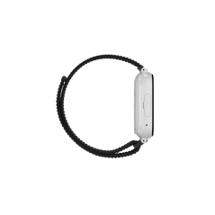 Montre connectée Savefamily SaveWatch Plus pour enfants avec GPS et appel - IP67 - Bouton SOS - Boîtier blanc - Bracelet en