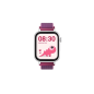 Montre connectée Savefamily SaveWatch Plus pour enfants avec GPS et appel - IP67 - Bouton SOS - Boîtier blanc - Bracelet en