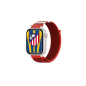 Montre connectée Savefamily Savewatch Plus pour enfants, édition Atlético de Madrid, avec GPS et appels - Bracelet en tissu
