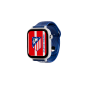 Montre connectée Savefamily Savewatch Plus pour enfants, édition Atlético de Madrid, avec GPS et appels - Bracelet en silicone