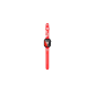 Montre connectée Savefamily Savewatch Plus Athletic Club Edition pour enfants avec GPS et appels - Bracelet en silicone rouge