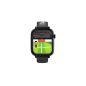 Montre connectée Savefamily Savewatch Plus Athletic Club Edition pour enfants avec GPS et appels - Bracelet en silicone noir
