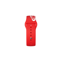 Bracelet en silicone Savefamily pour Savewatch Plus Athletic Club Edition - Rouge