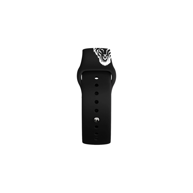 Bracelet en silicone Savefamily pour Savewatch Plus Athletic Club Edition - Noir