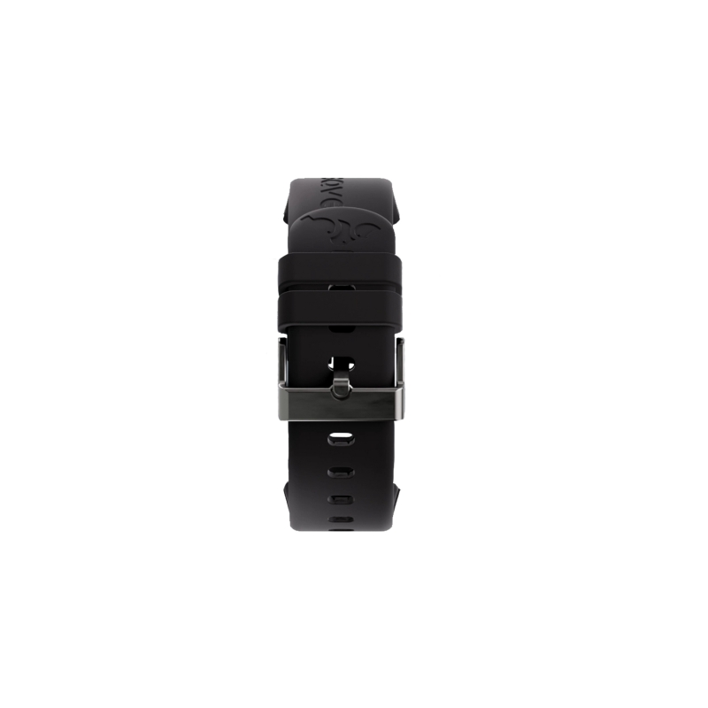 Bracelet en silicone Savefamily pour Savewatch Plus 2 - Noir