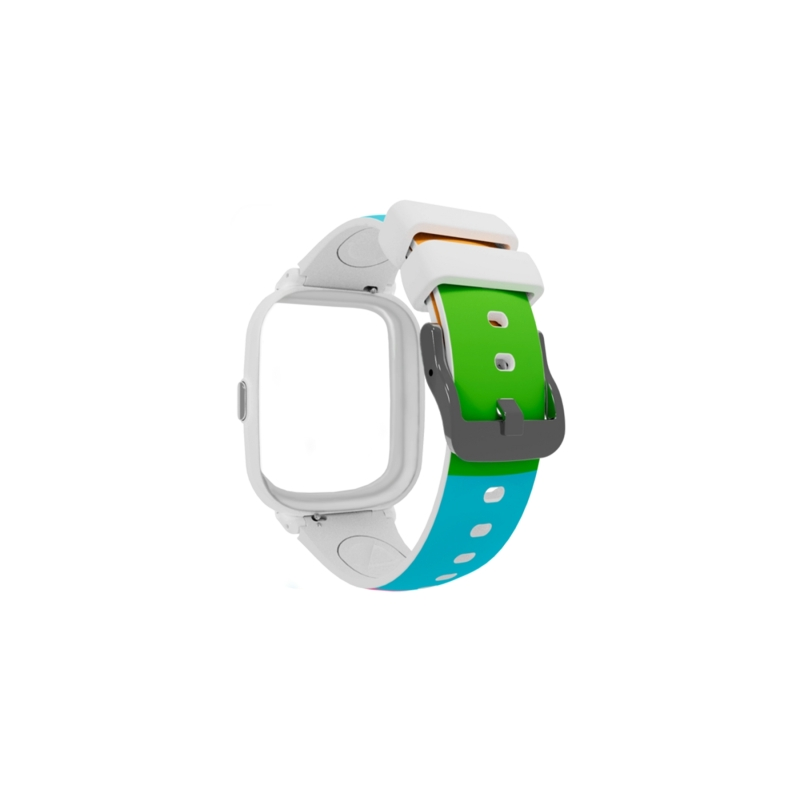 Bracelet en silicone imprimé Savefamily pour Iconic Plus 2 - Color Pop