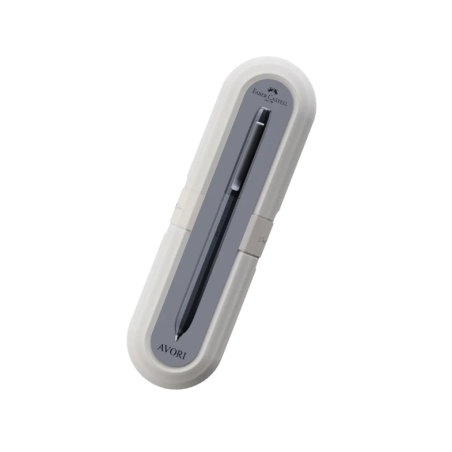 Stylo bille Faber-Castell Avori XB noir recyclé 92%