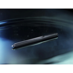 stylo noir clip métal Faber-Castell