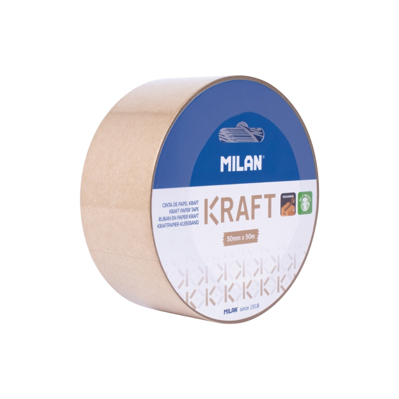Joint en papier kraft Milan - 50 mm x 50 m - Marron