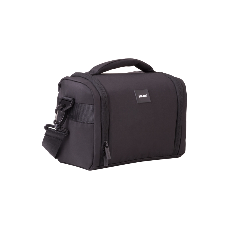 Sac isotherme Milan Shadow 5 L - Grande capacité - Ouverture totale - 24,5 x 20 x 16 cm - Noir