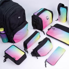 Housse Milan Sunset pour ordinateur portable jusqu'à 13" - Fermeture éclair avec tirette - Poche avant - 34,5 x 26 x 2,5 cm