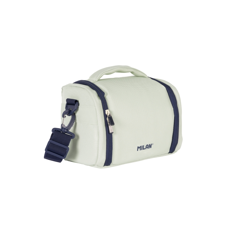 Sac isotherme Milan 403 Since 1918 5 L - Grande capacité - Ouverture totale - 24,5 x 20 x 16 cm - Couleur menthe