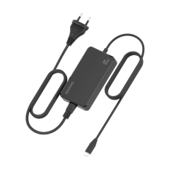 Chargeur pour ordinateur portable Aisens GaN USB-C/PD 65 W - Câble de 1,80 m - Noir