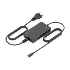 Chargeur pour ordinateur portable Aisens GaN USB-C/PD 45 W - Câble de 1,80 m - Noir