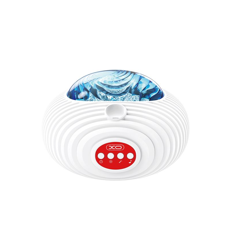 Projecteur d'étoiles XO YH12 - Enceinte Bluetooth - Blanc