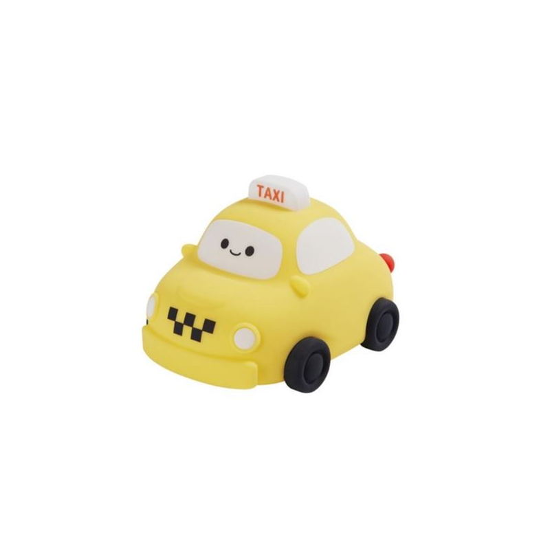 Veilleuse enfant XO OZ013 - Forme taxi - Batterie 1200 mAh - Toucher doux - Jaune