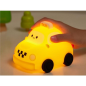 Veilleuse enfant XO OZ013 - Forme taxi - Batterie 1200 mAh - Toucher doux - Jaune