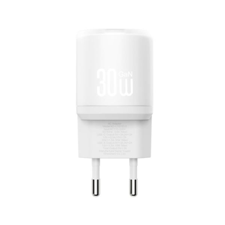 Chargeur secteur XO L151 30 W - USB-A et USB-C - GaN - Blanc