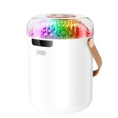 Humidificateur XO Hf13 - 5 modes de pulvérisation - Batterie 500 mAh - Capacité 1,5 L - RVB - Blanc